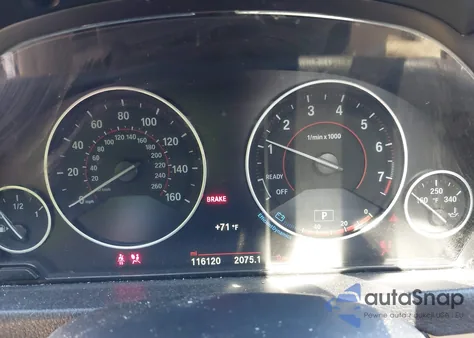 2016 BMW 328I from USA, damaged, VIN WBA8E9G57GNT86159